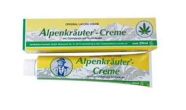 Alpenkrauter - Crema cu Ulei de Canabis si Gheara Diavolului, 200ml