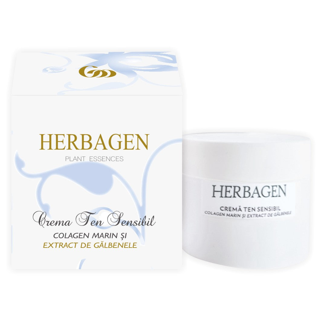Herbagen - Crema Colagen Galbenele, 100 gr