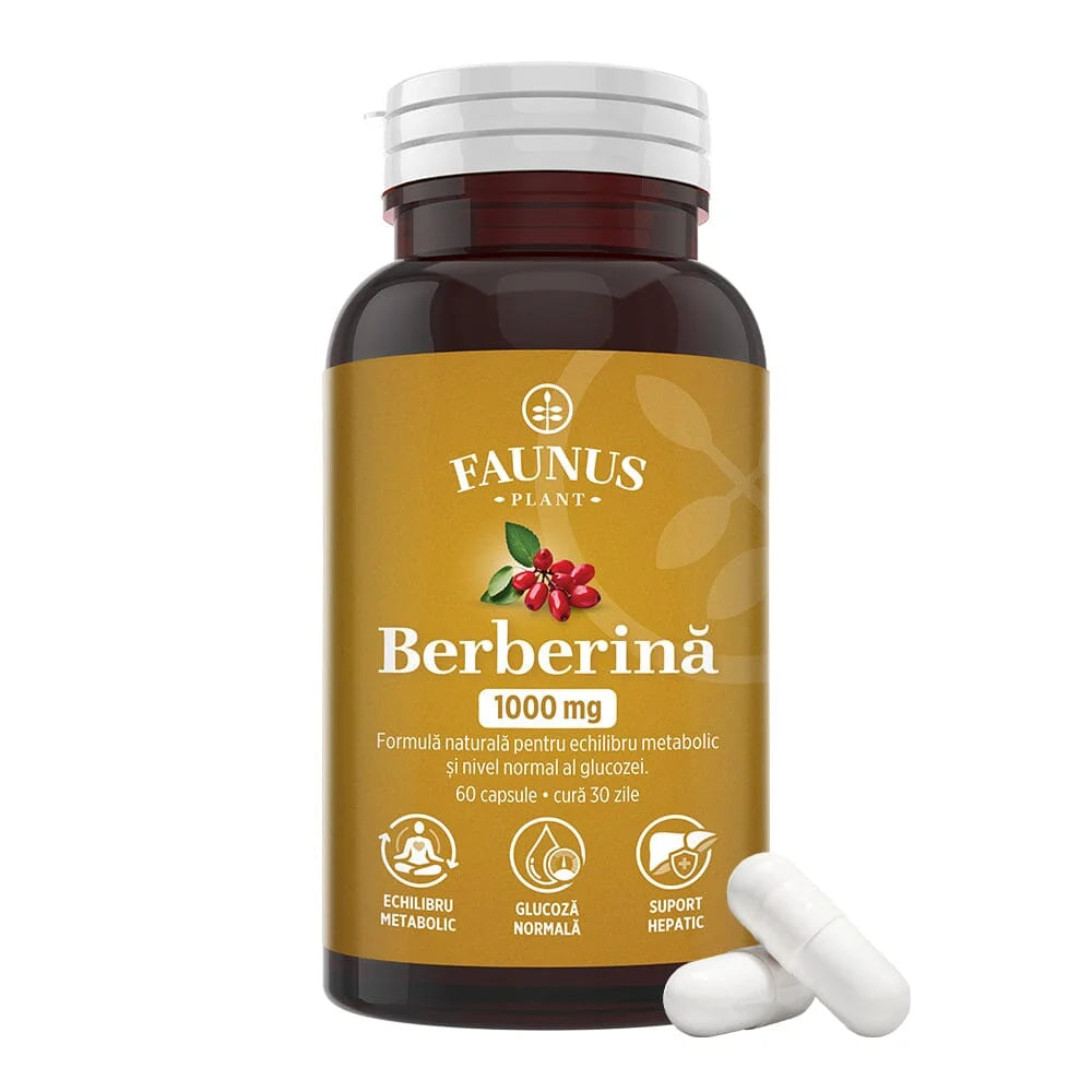 Faunus, Berberina x 60 cp PROMOTIE 2+1 GRATIS
