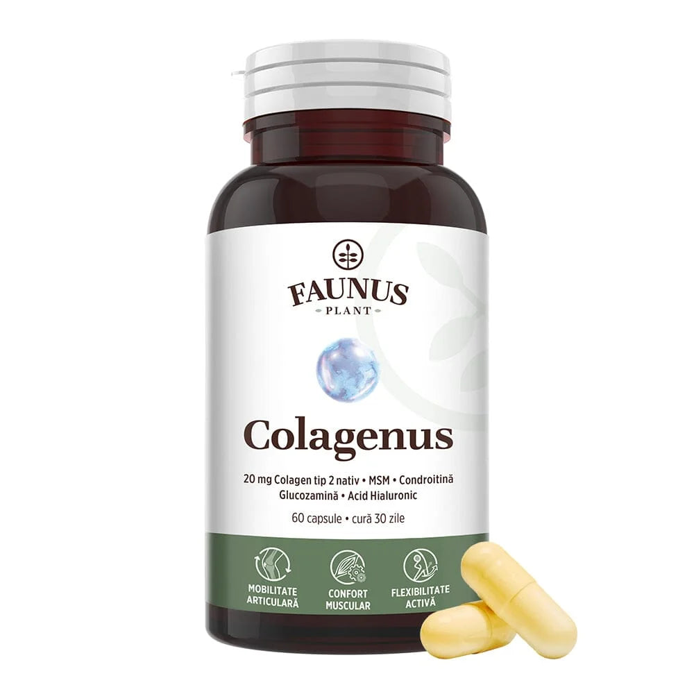 Faunus, Colagenus Capsule - 60 Capsule PROMOTIE LIMITATA 1+1 gratuit