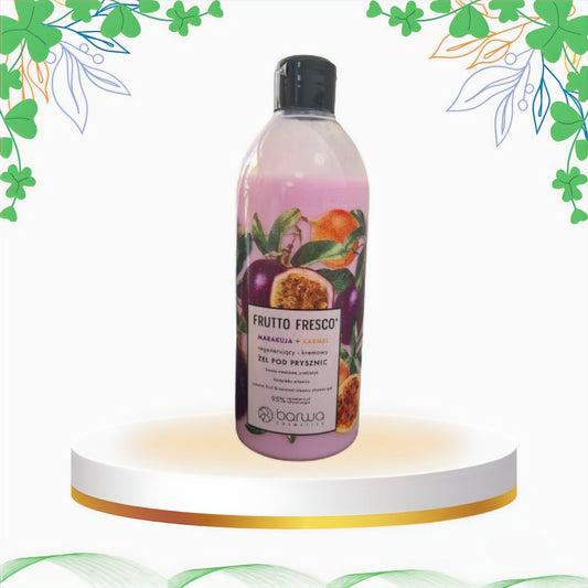 Barwa - Crema Dus cu Fructul Pasiunii si Caramel, 480 ml