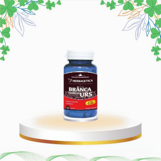 Herbagetica - Branca Marelui Urs, 60 cp