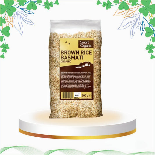 Smart Organic - Orez Basmati Brun Bio, 500 gr