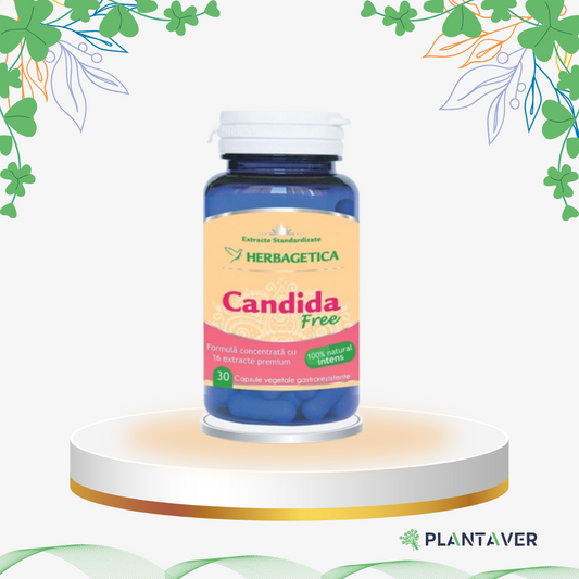 Herbagetica - Candida Free, 30 cp
