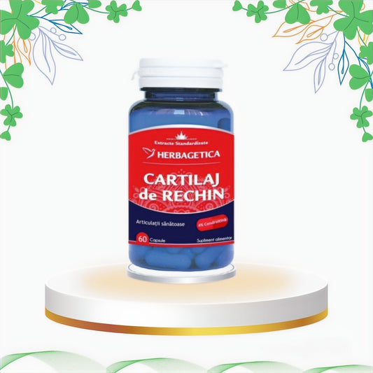 Herbagetica - Cartilaj de Rechin, 60 cp