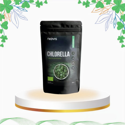 Niavis - Chlorella Tablete Ecologice, 125 gr