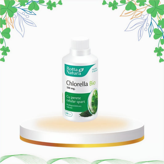 Rotta Natura - Chlorella Bio 500 mg, 120 cp