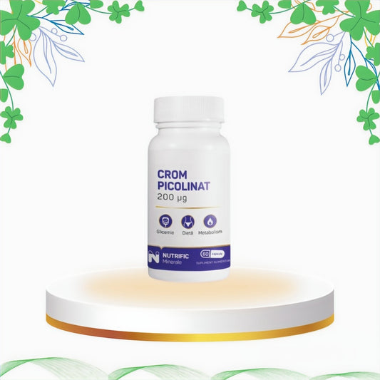 Nutrific - Crom Picolinat 200 mcg, 60 cp