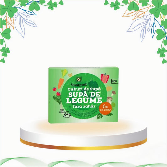 Sonnentor - Cub Eco Supa Legume Fara Zahar, 6 buc