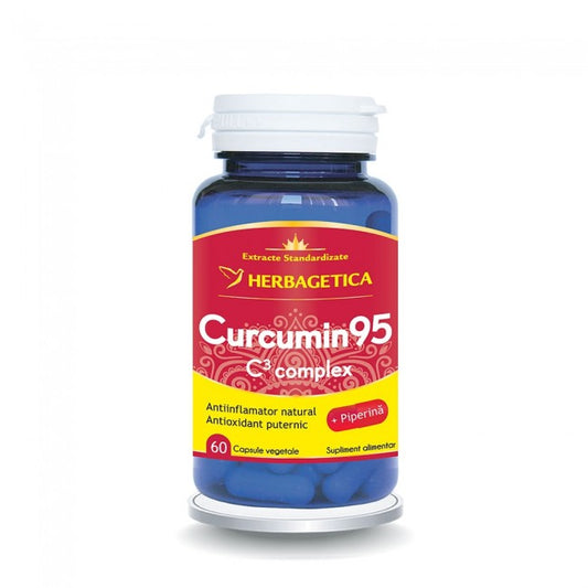 Herbagetica - Curcumin95 Complex, 60 cp