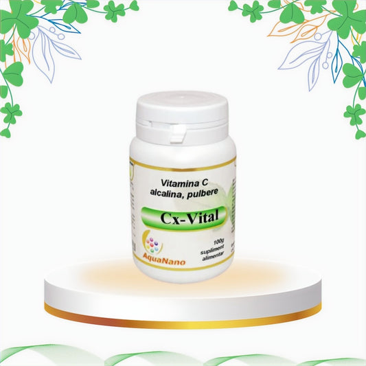 Aghoras - Cx Vital Vitamina C Alcalina Pulbere, 100 gr