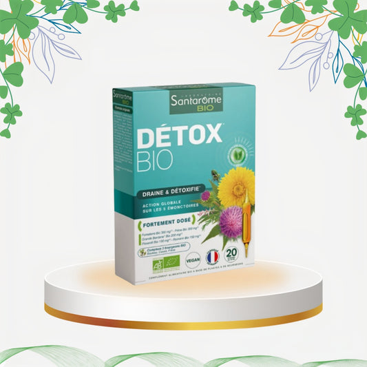 Santarome - Detox Bio Fiole, 20 buc