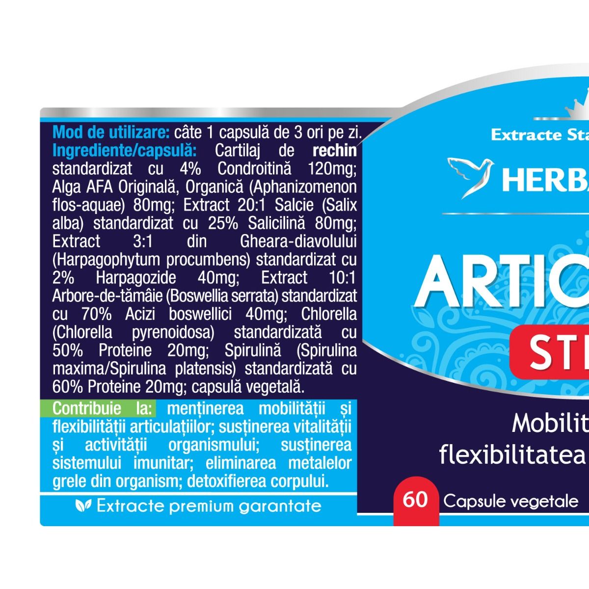 Herbagetica - Articular Stem x 60 cp