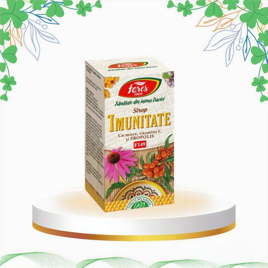 Fares - Sirop Imunitate Miere si Propolis, 100 ml