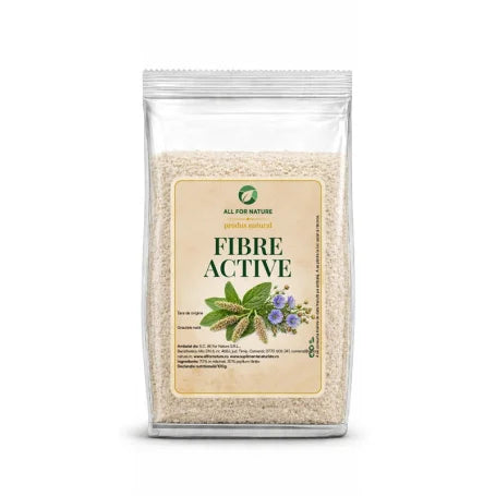All For Nature,Fibre Active 250g (In macinat + Tarate Psyllium)