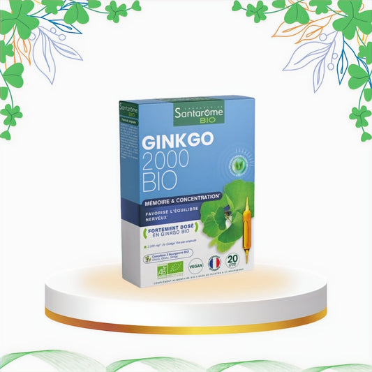 Santarome - Ginkgo 2000 Bio, 20 fiole