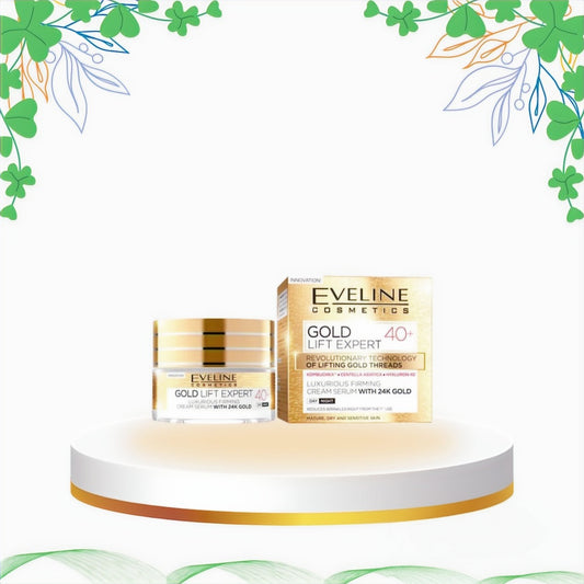 Eveline - Crema Fata Gold Lift Expert 40+, 50 ml