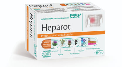 Supliment alimentar pentru protecția ficatului cu silimarină, anghinare și complex de vitamine B, 60 capsule.