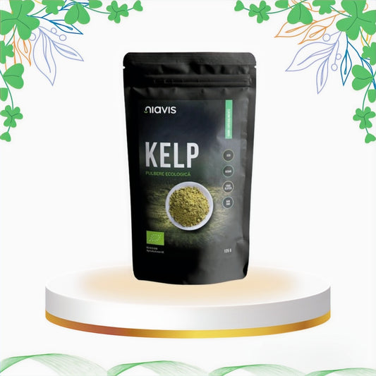 Niavis - Kelp Pulbere Ecologica, 125 gr