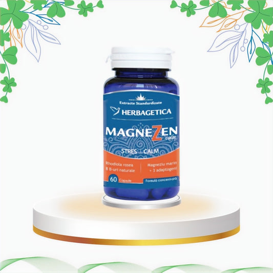 Herbagetica - Magnezen Calm, 60 cp