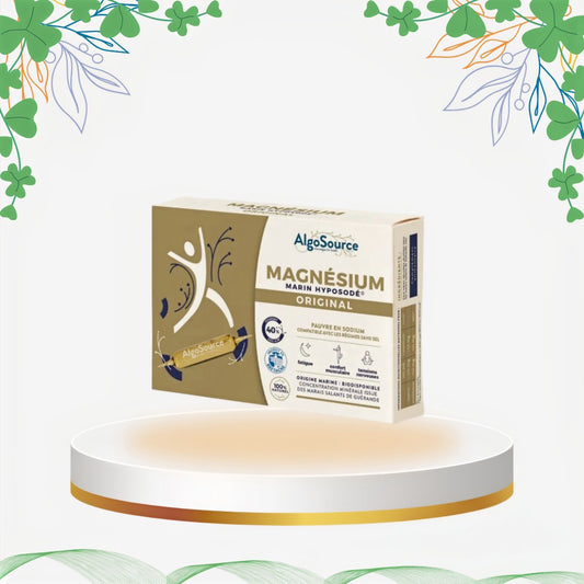 Algosource - Magneziu Marin Hyposodic Original, 20 fiole