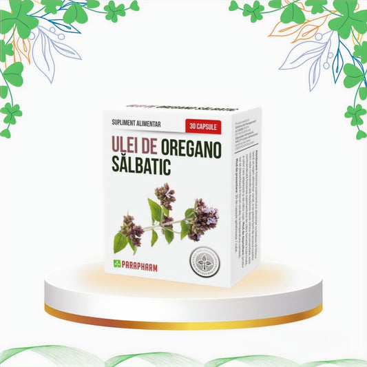 Parapharm - Ulei de Oregano Salbatic, 30 cp