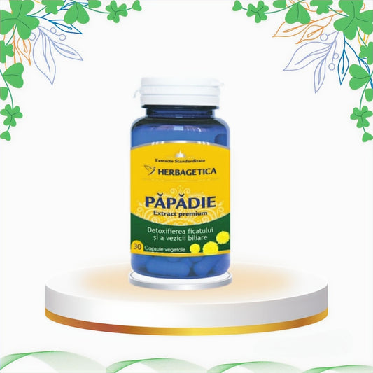 Herbagetica - Papadie Extract, 30 cp