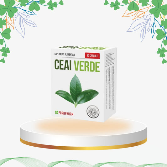 Parapharm - Ceai Verde, 30 cp