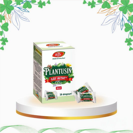Fares - Plantusin Gat Iritat Dropsuri, 20 buc