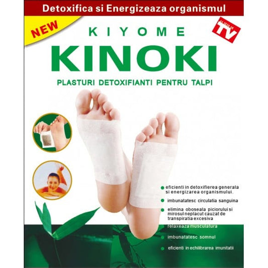 Kinoki plasturi detoxifianti talpi x 10 buc
