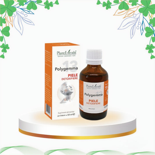 Polygemma 13 - Piele Detoxifiere, 50 ml