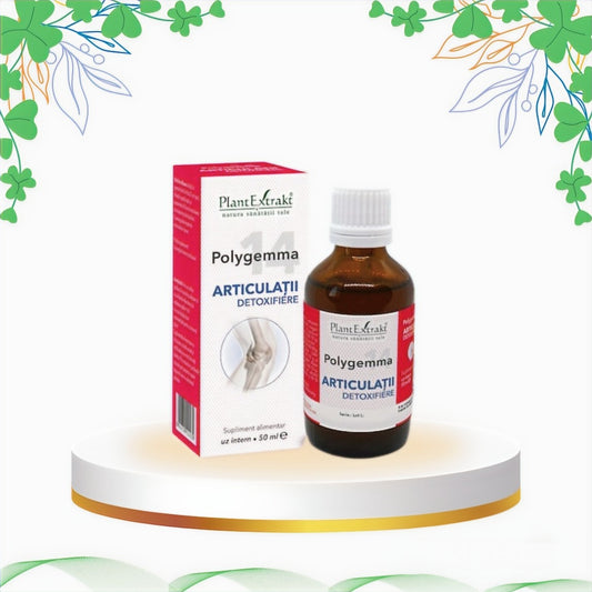 Polygemma 14 - Articulatii Detoxifiere, 50 ml