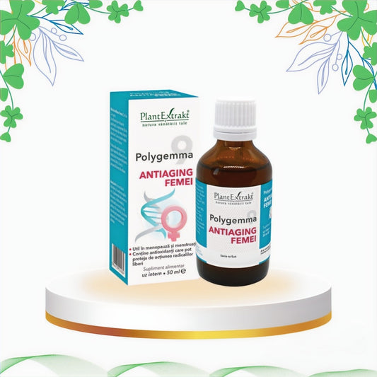 Polygemma 9 - Antiaging Femei, 50 ml