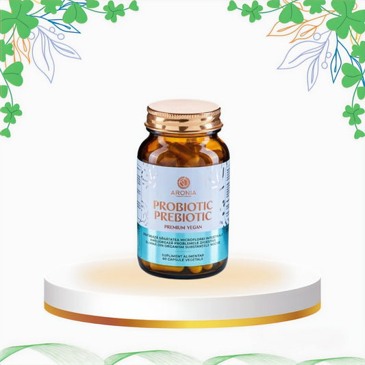 Aronia Charlottenburg - Premium Probiotic Prebiotic, 60 cp