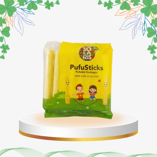Solaris - Pufuleti Fara Sare Fara Gluten, 60 gr