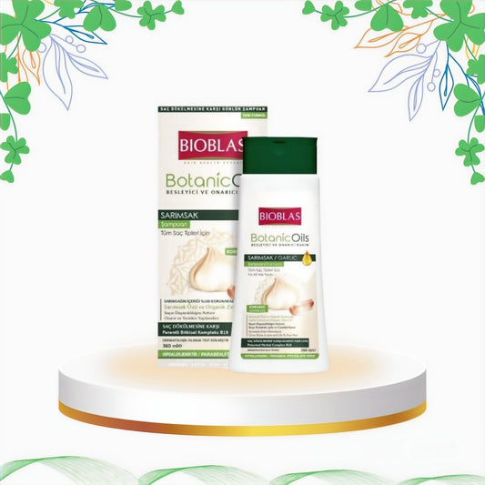 Bioblas Botanic Oils - Sampon cu Usturoi, 360 ml