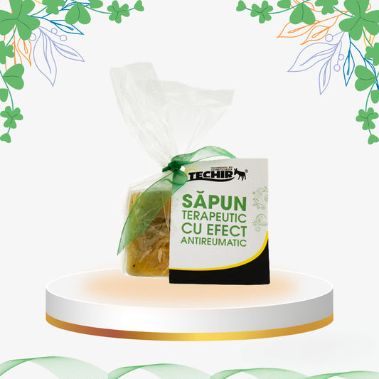 Techir - Sapun Terapeutic Antireumatic, 120 gr