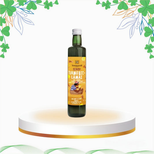 Sonnentor - Sirop Ecologic Bio Turmeric si Lamaie Fara Adaos de Zahar, 500 ml