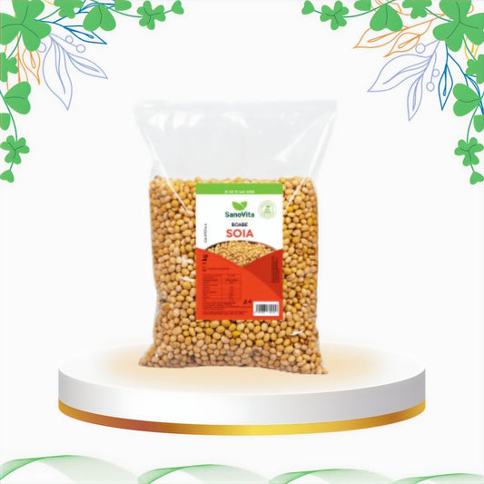 Sanovita - Boabe Soia, 1 kg