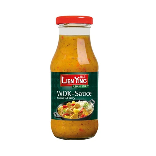 Lien Ying,Sos cu ananas si curry (wok), 240 ml