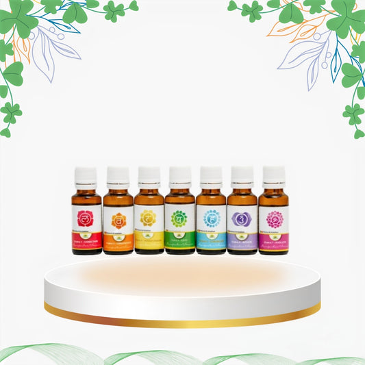 Crednatura - Set Uleiuri Esentiale Chakre