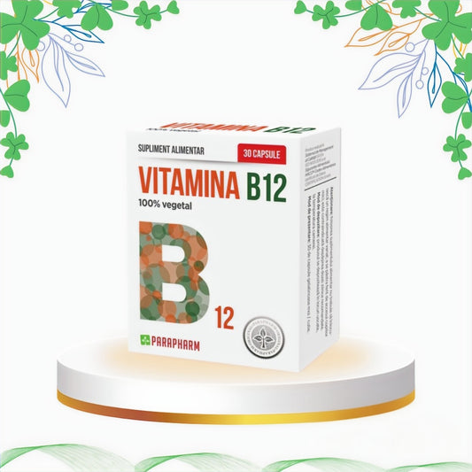 Parapharm - Vitamina B12, 30 cp