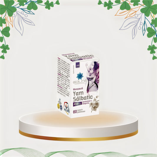 Biosunline - Yam Salbatic, 60 cp