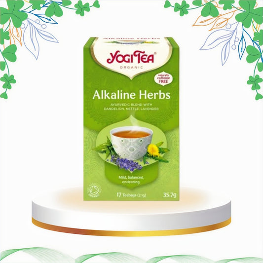 Yogi - Ceai Bio Plante Alcaline, 17 pl