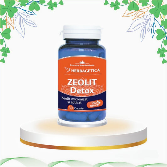 Herbagetica - Zeolit Detox, 60 cp